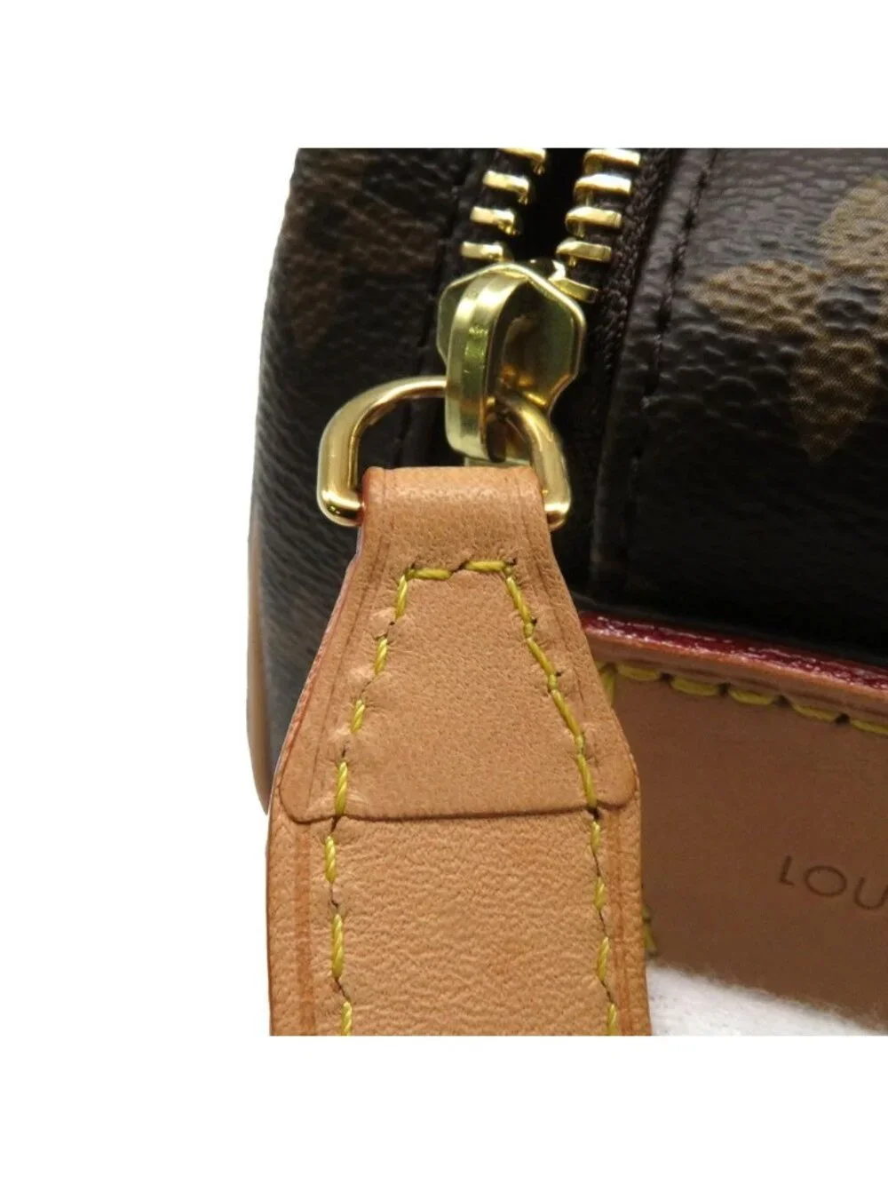 Louis Vuitton Clutch Monogram Dopp Kit Pouch Handbag Second
